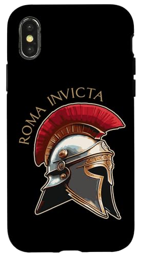 Hülle für iPhone X/XS Roma Invicta SPQR Römisches Weihnachten Saturn Winter Saturnalia von Saturnalia Gift Ancient Roman History Rome Holiday