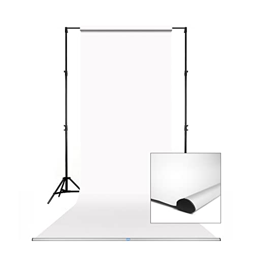 Savage Hintergrundstange, 1,35 Meter, mit Superweißem, Nahtlosem Papierhintergrund, Inklusive einem 1,35 m x 11 m großen Fotohintergrund, Aluminiumkonstruktion, Fotografierequisiten Savage Hintergrundstange, 1,35 Meter, mit Superweißem, Nahtlosem Papierhintergrund, Inklusive einem 1,35 m x 11 m großen Fotohintergrund, Aluminiumkonstruktion, Fotografierequisiten von Savage