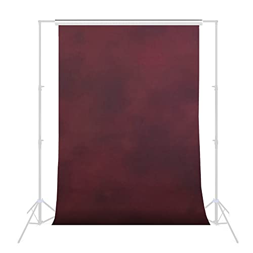 Savage Leinwand Fotohintergrund, Farbe Scarlet, Größe 1.52m x 2.13m, Fotohintergrund für Videos, Streaming, Interviews, Kulissen für Fotoshootings, Fotorequisiten von Savage