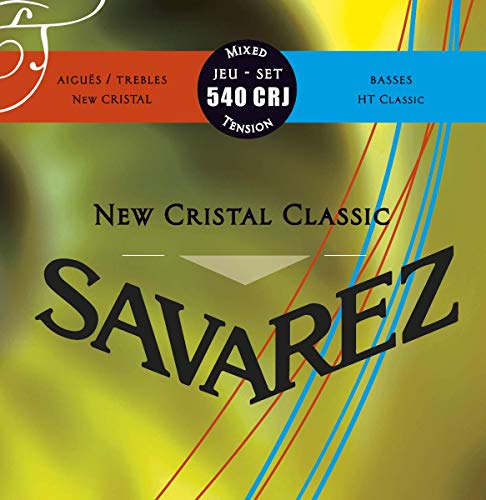 Savarez New Cristal Classic 540CRJ Gemischter Spannsaitensatz für Konzertgitarre von Savarez