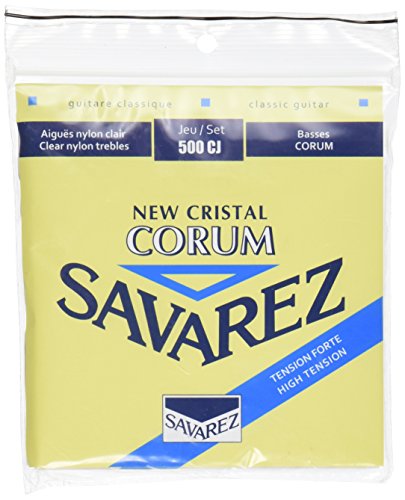 Savarez New Cristal Corum 500CJ Klassischer Gitarren-Saitensatz für Savarez New Cristal Corum 500CJ von Savarez