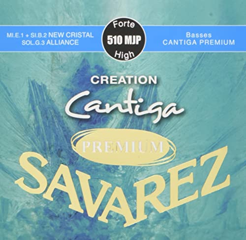 Savarez Strings Herstellung von Konzertgitarren Cantiga Premium High Tension Satz, STSAV51-50489 von Savarez