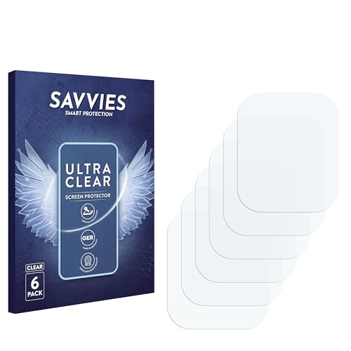 Savvies 6 Stück Schutzfolie für Blackview W30 1.91" Displayschutz-Folie Ultra-Transparent von Savvies