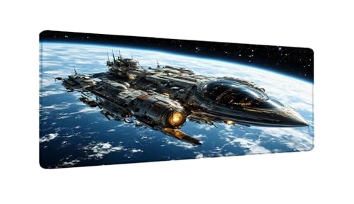 Gaming Mauspad Traummond Mauspad XXL 1000x500x3 MM, Wetterfest Anti Rutsch Schreibtisch Mouse Pad verbessert Präzision und Geschwindigkeit, Gaming Zubehör für Home Zimmer Deko Aesthetic W-858 von Saweefog