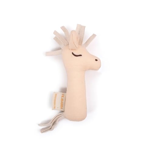 FILIBABBA - Linen rattle - Horse - (FI-02810) von Scandinavian Baby Products