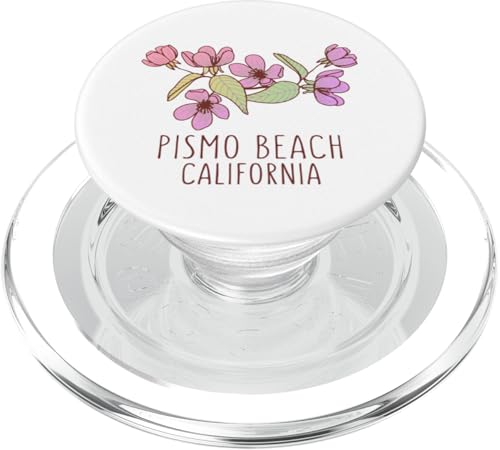 Pismo Beach California Wildblumen | Pismo Beach DE PopSockets PopGrip für MagSafe von Scenic California Designs