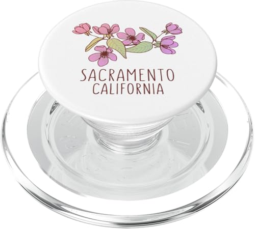 Sacramento California Wildblumen | Sacramento DE PopSockets PopGrip für MagSafe von Scenic California Designs