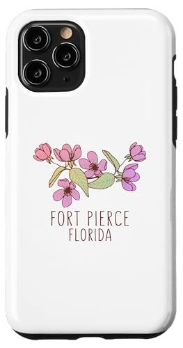 Hülle für iPhone 11 Pro Fort Pierce Florida Wildblumen | Fort Pierce FL von Scenic Florida Designs