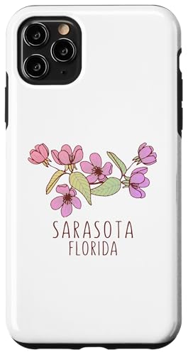 Hülle für iPhone 11 Pro Max Sarasota Florida Wildblumen | Sarasota FL von Scenic Florida Designs