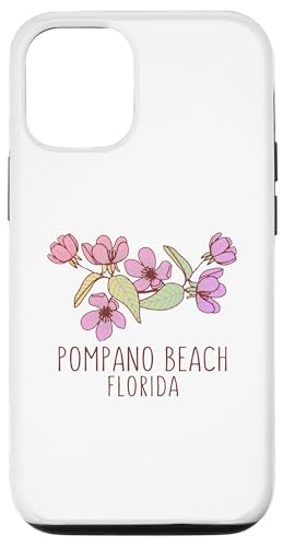 Hülle für iPhone 14 Pro Pompano Beach Florida Wildblumen | Pompano Beach FL von Scenic Florida Designs