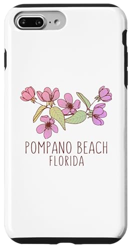 Hülle für iPhone 7 Plus/8 Plus Pompano Beach Florida Wildblumen | Pompano Beach FL von Scenic Florida Designs