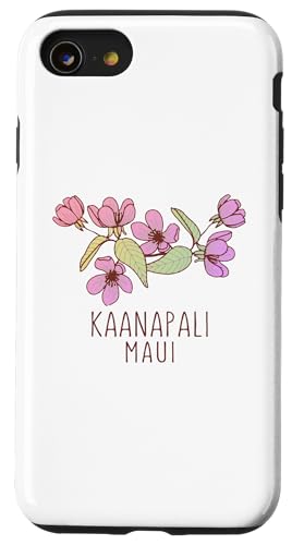 Hülle für iPhone SE (2020) / 7 / 8 Kaanapali Hawaii Wildblumen | Kaanapali Maui HI von Scenic Hawaii Designs