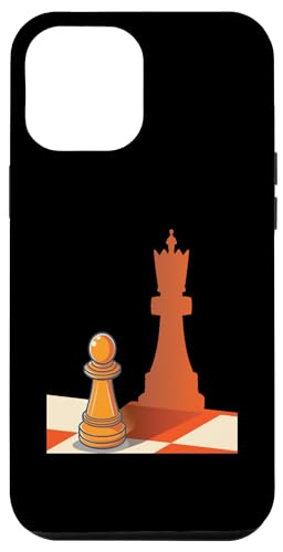 Hülle für iPhone 12 Pro Max Bauer Spiegel Königin Reflexion von Schach Spielen Schachmatt