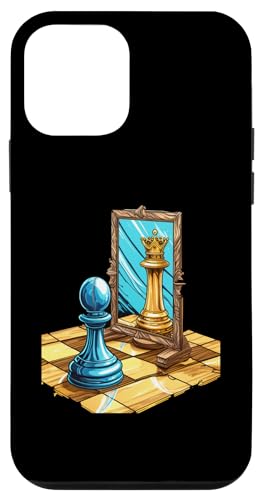 Hülle für iPhone 12 mini Bauer Spiegel Königin Reflexion von Schach Spielen Schachmatt