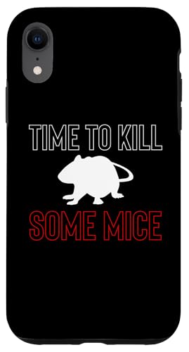 Hülle für iPhone XR Time To Kill Some Mice Kammerjäger von Schädlingsbekämpfer Kammerjäger Design Idee