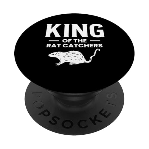 King Of The Rat Catchers Kammerjäger PopSockets mit austauschbarem PopGrip von Schädlingsbekämpfer Kammerjäger Design Idee