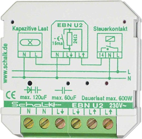 Schalk EBNU29 Einschaltstrom-Begrenzer (230V AC, 10A UP) von Schalk