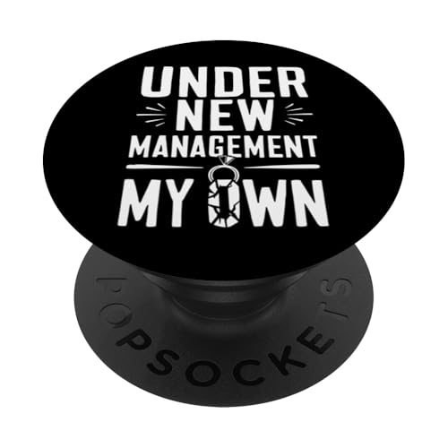 Scheidung Feier Empowerment Humor Weitermachen PopSockets mit austauschbarem PopGrip von Scheidungshumor: Die Reise Nach Der Scheidung