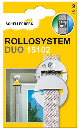 Schellenberg 15102 Duo Gurtführung rund für Rollladengurt mit winddichter Dichtung System Mini/Maxi von Schellenberg