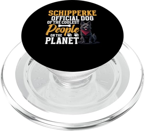 Schipperke Besitzer Hundefreunde Hundebesitzer Schipperke PopSockets PopGrip für MagSafe von Schipperke Graphic Clothes For Dog Lovers