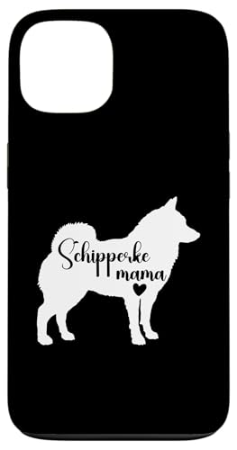 Schipperke Papa Hundebesitzer Tierliebhaber Welpe Schipperke Hülle für iPhone 13 von Schipperke Graphic Clothes For Dog Lovers