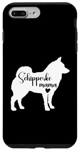 Schipperke Papa Hundebesitzer Tierliebhaber Welpe Schipperke Hülle für iPhone 7 Plus/8 Plus von Schipperke Graphic Clothes For Dog Lovers