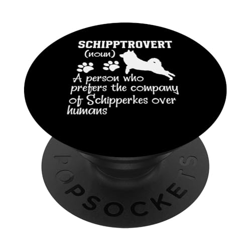 Schipperke Pet Lover Hundeliebhaber Schipperke PopSockets Klebender PopGrip von Schipperke Graphic Clothes For Dog Lovers