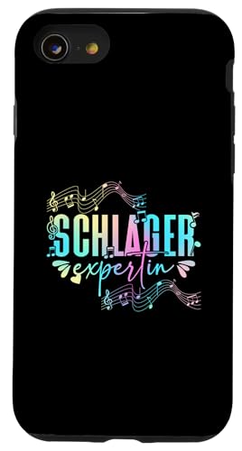 Hülle für iPhone SE (2020) / 7 / 8 Schlager Expertin Popmusik Volksmusik Schlagermusik von Schlager Liebhaber Volksfest Schlagerparty Design