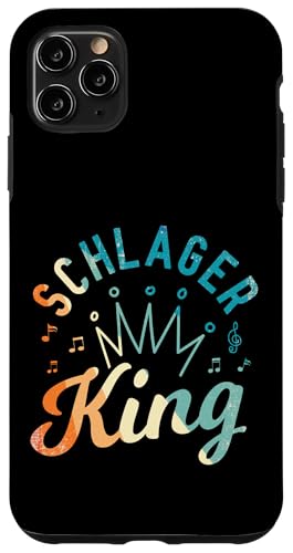 Schlager King Schlageroutfit Partnerlook Schlagerparty Hülle für iPhone 11 Pro Max von Schlager Musik Volksfest Schlagerfestival Design