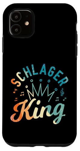 Schlager King Schlageroutfit Partnerlook Schlagerparty Hülle für iPhone 11 von Schlager Musik Volksfest Schlagerfestival Design