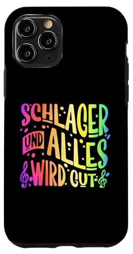 Schlager Und Alles Wird Gut Fasching Karneval Schlagerparty Hülle für iPhone 11 Pro von Schlager Musik Volksfest Schlagerfestival Design