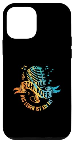 Hülle für iPhone 12 mini Schlager Das Leben Ist Ein Hit Schlagermusik Partycrew von Schlagerparty Schlager Mottoparty Geschenkidee