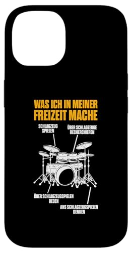 Hülle für iPhone 14 Schlagzeuger Über Schlagzeugspielen Reden Schlagzeug von Schlagzeug Spieler Drummer Geschenke