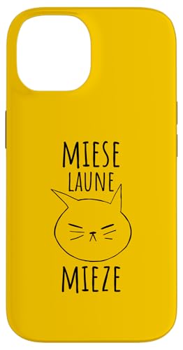 Hülle für iPhone 14 Schlecht gelaunte Katze - Miese Laune Mieze Schlechte Laune von Schlechte Laune Geschenke für Gute Laune mit Katze