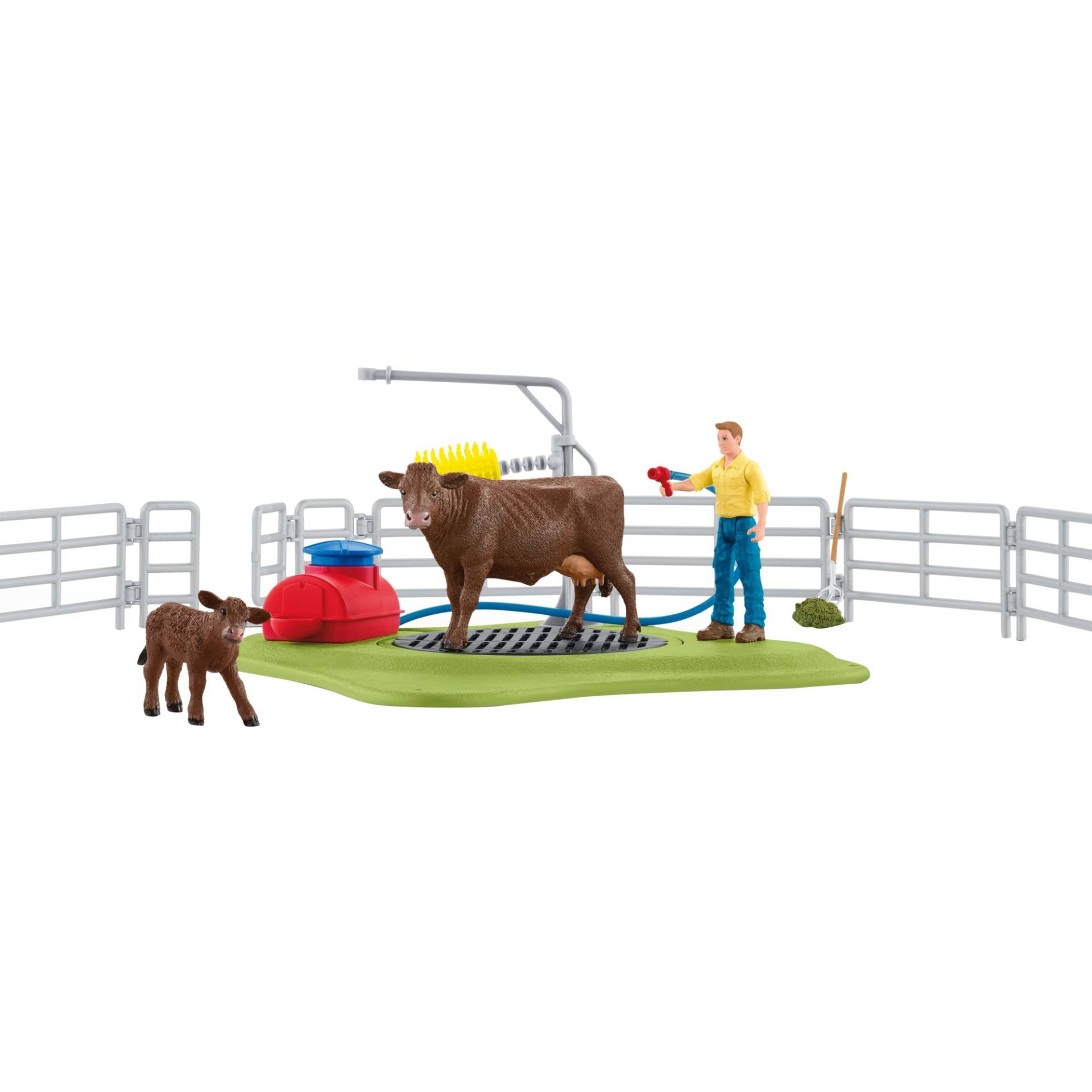 Farm World Kuh Waschstation, Spielfigur von Schleich