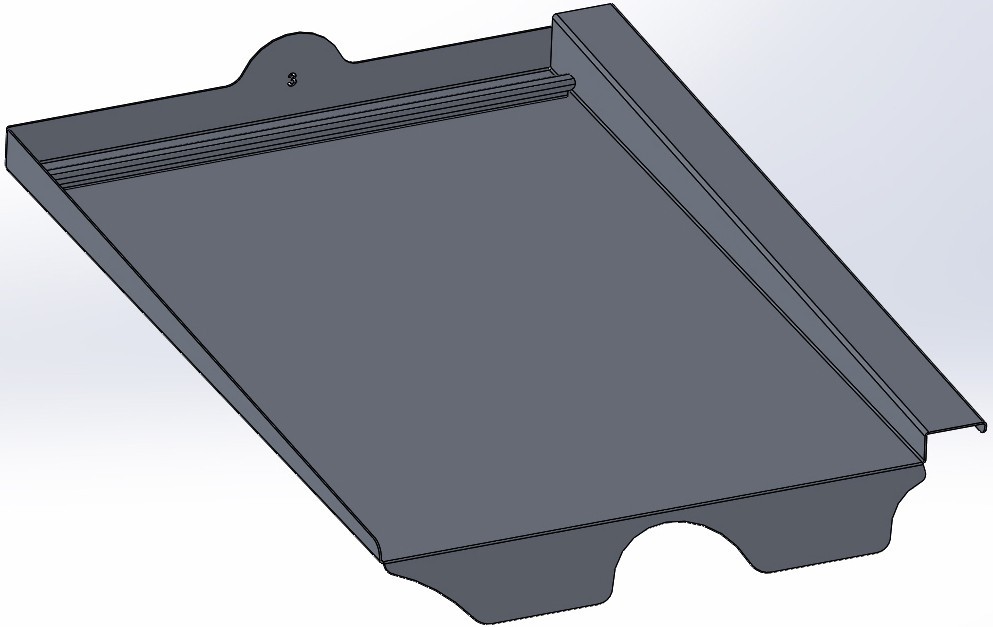 Schletter Solar Alu-Tile BEZ f. Erlus 103005-015 von Schletter Solar