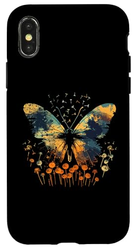 Hülle für iPhone X/XS Schmetterling Löwenzahn Blume Süße Schmetterlinge von Schmetterling Löwenzahn Kleidung Für Frauen