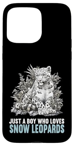 Snow Leopard Schneeleoparden Schneeleopard Hülle für iPhone 15 Pro Max von Schneeleoparden Schneeleopard Geschenk Shop