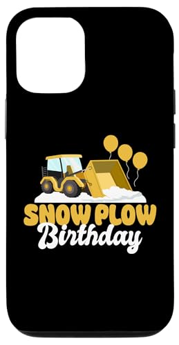 Hülle für iPhone 15 Pro Snow Plow Birthday Schneepflug Schneearbeiter von Schneepflug Schneearbeiter LKW Winter Design