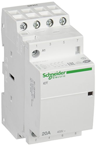 Schneider A9C22824 Installationsschütz iCT 20A 4S 220/240V 50Hz von Schneider