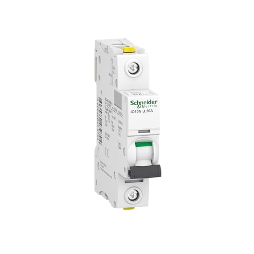 Schneider Electric A9F03120 Leitungsschutzschalter iC60N, 1P, 20A, B Charakteristik von Schneider Electric