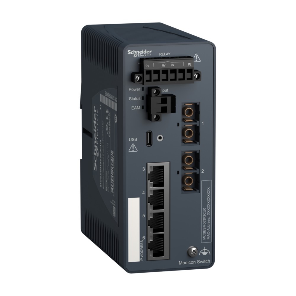 Schneider Electric Modicon Managed Switch MCSESM063F2CU0 Schneider Electric Modicon Managed Switch MCSESM063F2CU0 von Schneider Electric