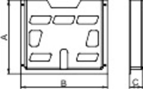 Schneider Electric NSYDPA5 Dokumentenhalter Polystyrol Lichtgrau (RAL 7035) (L x B x H) 22 x 188 x 1 von Schneider Electric