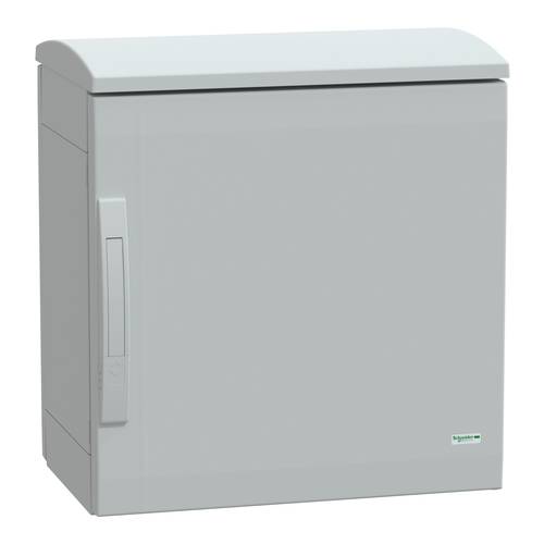 Schneider Electric Polyestergehäuse bodenst. Vers.PLAT oben offen m. Abdeckung 500x500x320 IP44 Inh von Schneider Electric