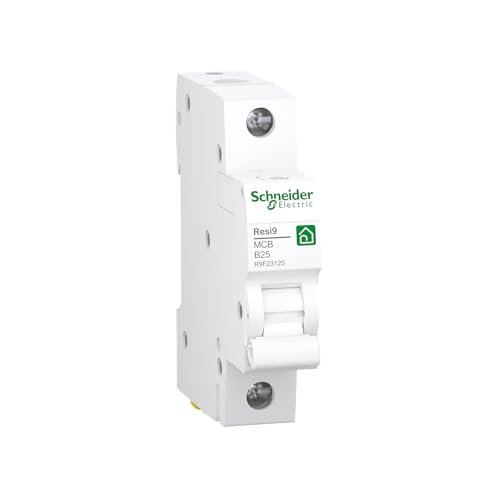 Schneider Electric R9F23125 Leitungsschutzschalter Resi9 1P, 25A, B Charakteristik, 6kA von Schneider Electric