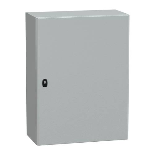 Schneider Electric Spacial S3D Volltür mit Montageplatte H800xB600xT300.IP66 IK10 RAL7035. Inhalt: von Schneider Electric