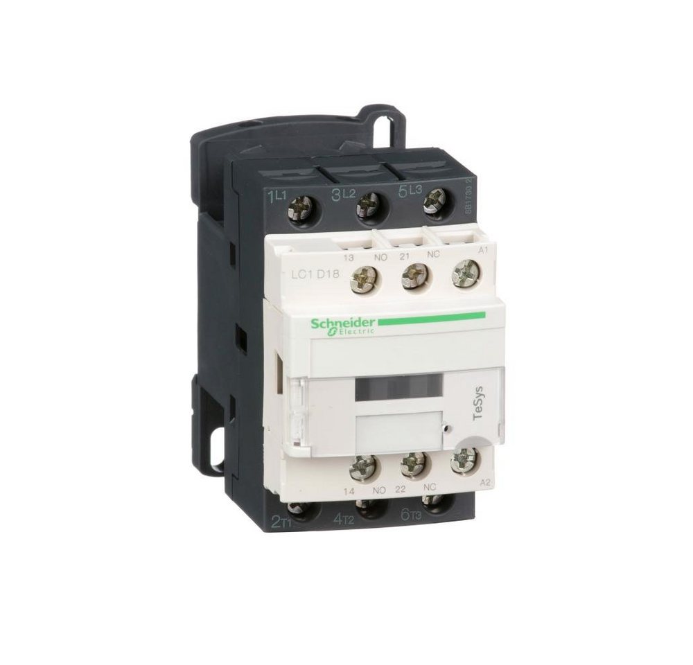 Schneider Electric Verteiler Schneider Electric Leistungsschütz LC1D 3p, +1S+1Ö, 7.5 kW, 18 A, 40 von Schneider Electric