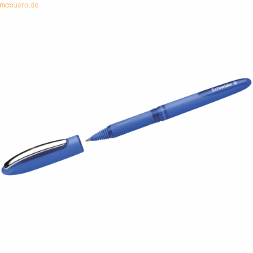 10 x Schneider Tintenkugelschreiber One Hybrid 0,5mm blau von Schneider