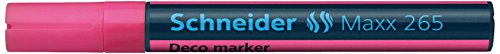 Schneider 126509 Windowmarker Deco-Marker Maxx 265, 2-3 mm, rosa von Schneider Electric