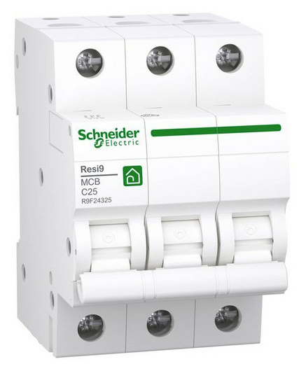 Schneider R9F24325 LS Schalter Resi9 3P,25A,C 6kA von Schneider